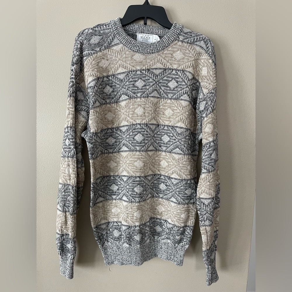 The Men’s Store At Sears vintage sweater 100% fine cotton size L